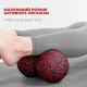 Масажний м'яч PowerPlay PP-4352 Epp foam peanut ball (d8х16cm) Чорно/Червоний (PP_4352_Red_8*16)