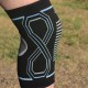 Фіксатор коліна PowerPlay PP-4099 Knee SupportЧорно/Сині L/XL (PP_4099_L/XL_Bl/Blue)