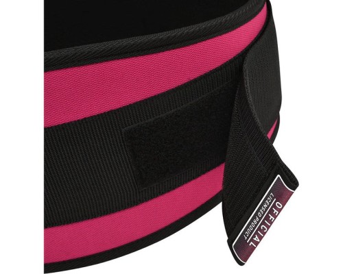 Атлетичний пояс RDX RX3 EVA Curve неопреновий Sharp Pink XS (WBE-RX3SP-XS)