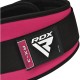 Атлетичний пояс RDX RX3 EVA Curve неопреновий Sharp Pink XS (WBE-RX3SP-XS)