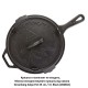 Сковорода туристична Groenberg Hekla Pan 25 cm / 2 L Black (266022) (DAS303247)