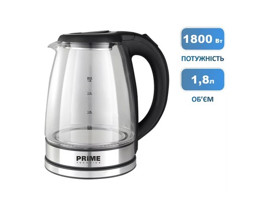 Електрочайник PRIME Technics PKG 1808 B