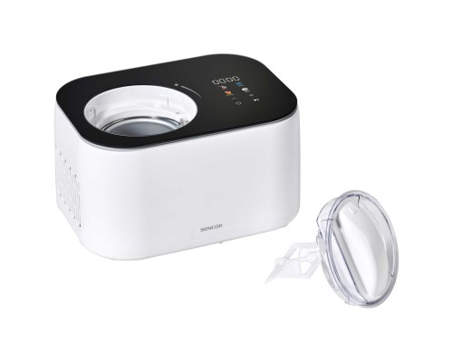Морозивниця Sencor Морозивниця Sencor 100Вт, чаша-1л, час приготув.-60хв, пластик (SIC3000WH)