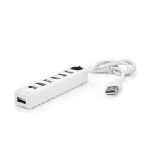 Концентратор Voltronic USB 2.0 to 7xUSB with power switch white (YT-H7S-W)