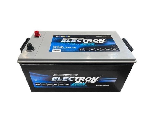 Акумулятор автомобільний ELECTRON TRUCK SHD SMF EFB 240Ah бокова(+/-) (1300EN) (740002130)