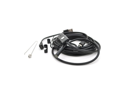 Інспекційна камера Voltronic камера 5.5мм, м'який кабель 3,5м, з LED-підсвічуванням, IP67 (YT-En-5.5-3S3,5m)