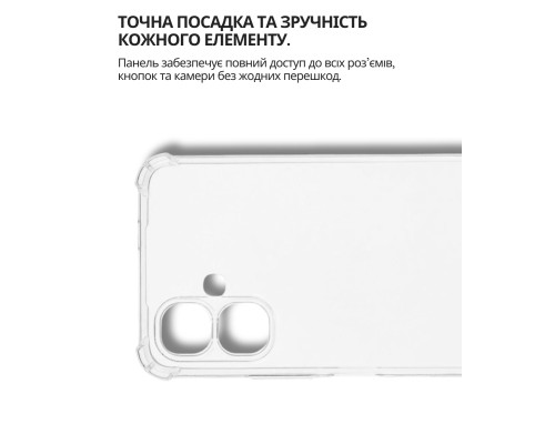 Чохол до мобільного телефона BeCover Anti-Shock Infinix Smart 10 (X6725) Clear (714696)