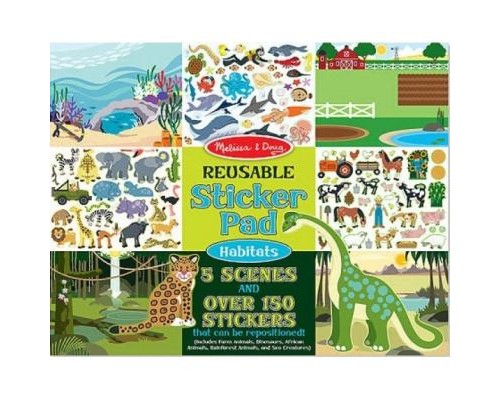 Набір для творчості Melissa&Doug многоразовые наклейки 