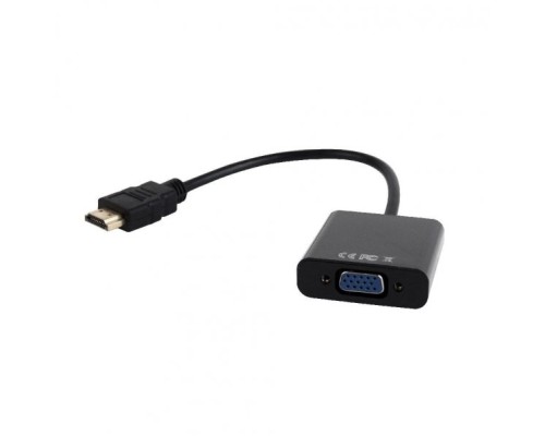 Перехідник HDMI to VGA Cablexpert (A-HDMI-VGA-03) Перехідник HDMI to VGA Cablexpert (A-HDMI-VGA-03)