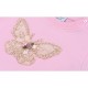 Кофта дитяча Breeze з мереживним метеликом (10086-92G-pink)