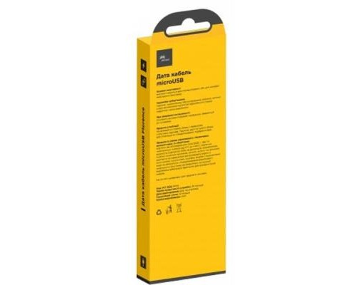 Дата кабель USB 2.0 AM to Micro 5P 1.0m Black Florence (FD-M1-2B)