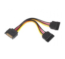 Кабель живлення SATA power 0.15m Cablexpert (CC-SATAM2F-01)