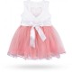 Плаття дитяче Breeze сарафан із фатіновою спідницею і серцем (10862-98G-peach)