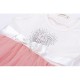 Плаття дитяче Breeze сарафан із фатіновою спідницею і серцем (10862-98G-peach)