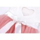 Плаття дитяче Breeze сарафан із фатіновою спідницею і серцем (10862-98G-peach)