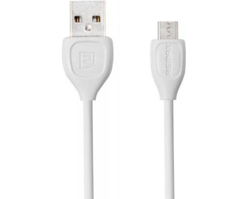 Дата кабель USB 2.0 AM to Micro 5P 0.5m RC-050m White Remax (F_53030)
