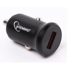 Зарядний пристрій Gembird car QC black (MP3A-UC-CAR11)