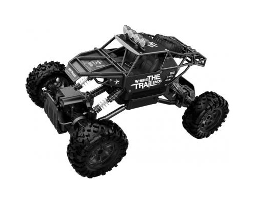 Радіокерована іграшка Sulong Toys OFF-ROAD CRAWLER WHERE THE TRAILENDS Black 1:14 (SL-121RHMBl)