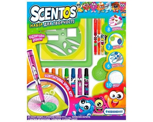 Набір для творчості Scentos Веселі візерунки (42145)