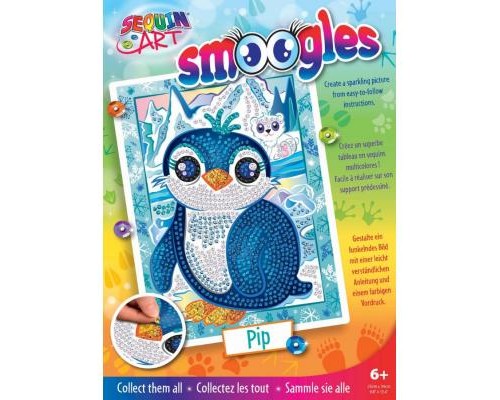 Набір для творчості Sequin Art SMOOGLES Пінгвін (SA1817) Набір для творчості Sequin Art SMOOGLES Пінгвін (SA1817)