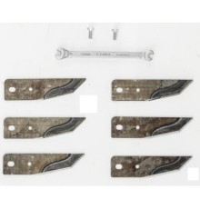 Ніж для газонокосарки AL-KO Robolino (3 комплекти по 2 ножі), сталь (127400)