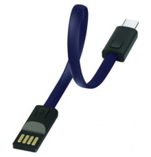 Дата кабель USB 2.0 AM to Type-C 0.22m blue ColorWay (CW-CBUC023-BL)