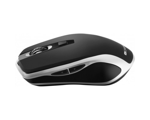 Мишка Canyon CNS-CMSW19B Wireless Silent Black -Silver (CNS-CMSW19B)