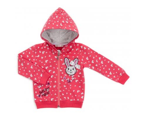 Спортивний костюм дитячий Breeze з сердечками (14427-92G-coral)