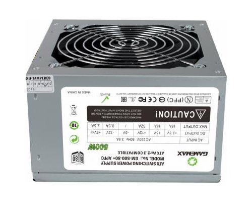 Блок живлення Gamemax 500W (GM-500 80+ APFC)
