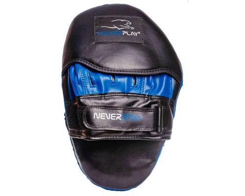 Лапи боксерські PowerPlay 3051 PU Black/Blue (PP_3051_Blue)