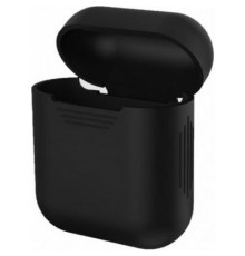 Чохол для навушників MakeFuture Apple AirPods Silicone Black (MCL-AA1/2BK)