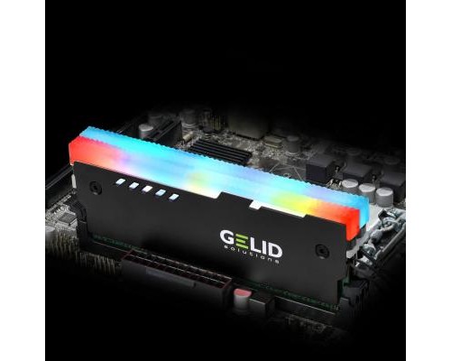 Охолодження для пам'яті Gelid Solutions Lumen RGB RAM Memory Cooling Black (GZ-RGB-01)
