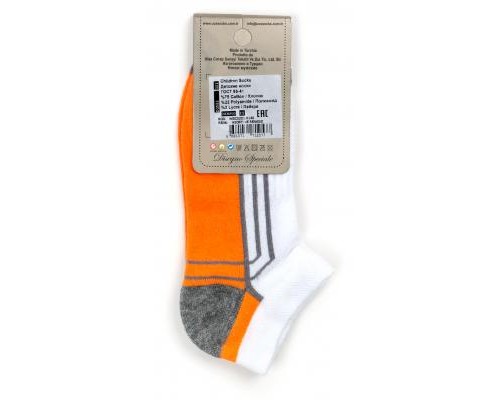 Шкарпетки дитячі BNM спортивні (M0C0201-0140-7B-orange)