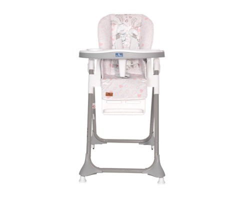 Стілець для годування Bertoni/Lorelli FELICITA pink rabbits Стілець для годування Bertoni/Lorelli FELICITA pink rabbits