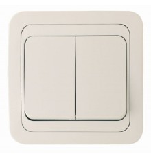 Вимикач MAKEL Mimoza Крем (32003)