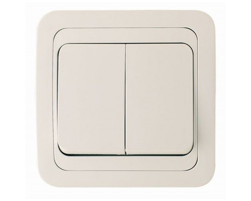 Вимикач MAKEL Mimoza Крем (32003)