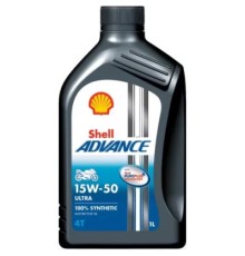 Моторна олива Shell Advance 4T Ultra 15W50 1л (5434)