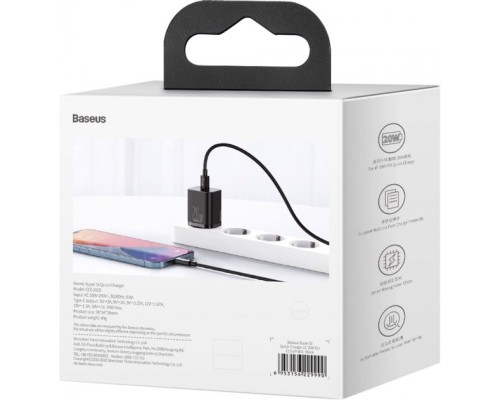 Зарядний пристрій Baseus 1 Type-C 20W (CCSUP-B01)