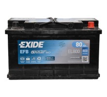 Акумулятор автомобільний EXIDE START-STOP EFB 80A (EL800)