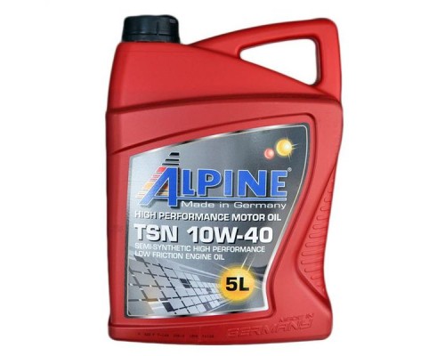 Моторна олива Alpine 10W-40 TSN 5л (0087-5)