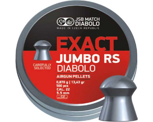 Пульки JSB Exact Jumbo RS 5,52 мм 250 шт/уп (546207-250)