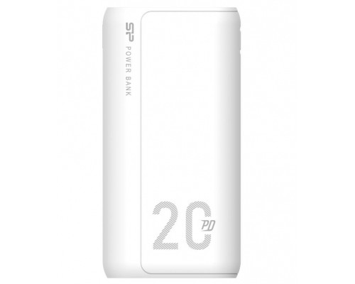 Батарея універсальна Silicon Power QS15 20000mAh PD/18W, QC3.0, Type-C, Micro-USB, 2*USB-A, whi (SP20KMAPBKQS150W)