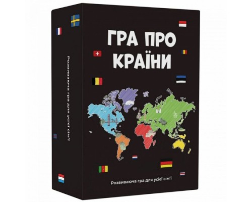 Настільна гра Memo Games Гра про Країни, українська (1000175)