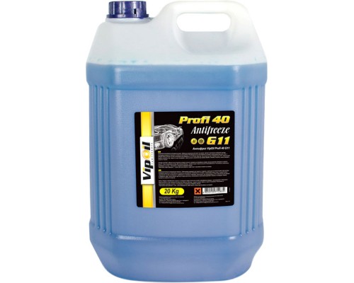 Антифриз VIPOIL G11 Profi 40 blue 20кг (701254) 