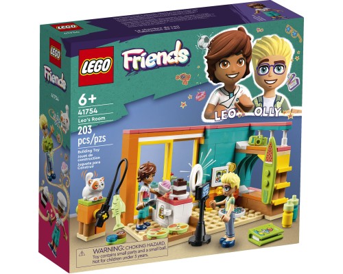Конструктор LEGO Friends Кімната Лео 203 деталей (41754)