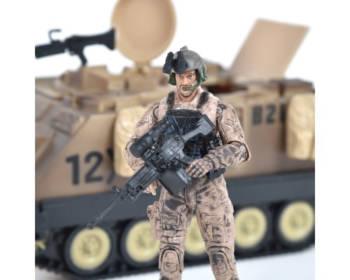 Ігровий набір Elite Force Бронетранспортер M113 (БТР, фігурка, аксес.) (101857) Ігровий набір Elite Force Бронетранспортер M113 (БТР, фігурка, аксес.) (101857)