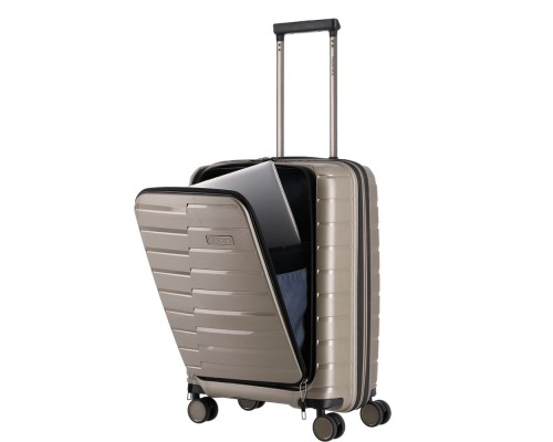 Валіза Travelite Air Base Champagne S Notebook 15,6