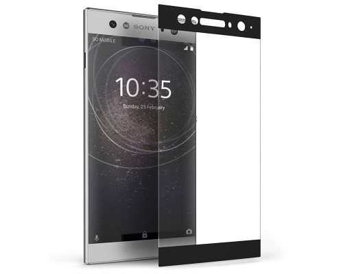 Скло захисне PowerPlant Full screen Sony Xperia XA2 Ultra, Black (GL605477)