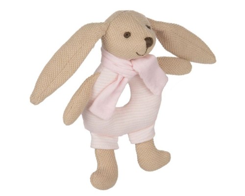 Брязкальце Canpol м'яка Кролик рожевий (80/201_pin)