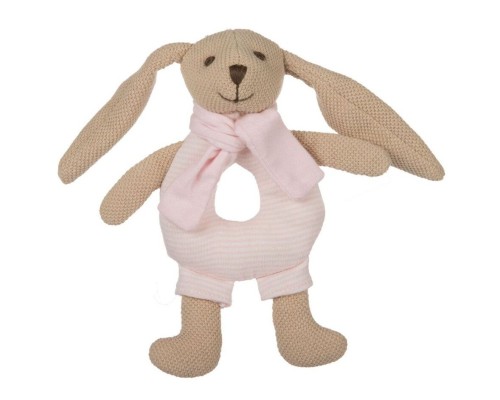 Брязкальце Canpol м'яка Кролик рожевий (80/201_pin)